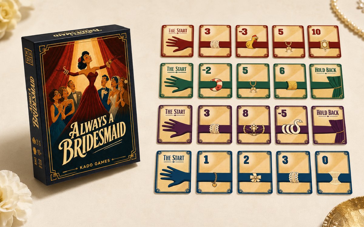 五種顏色各一組：THE START 手臂牌、飾品牌與 HOLD BACK